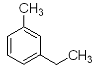 3-Ethyltoluene structure